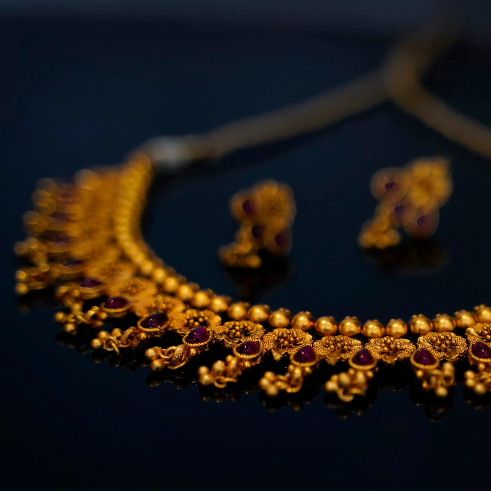 Kiềng cưới vàng 24K Rồng Phượng